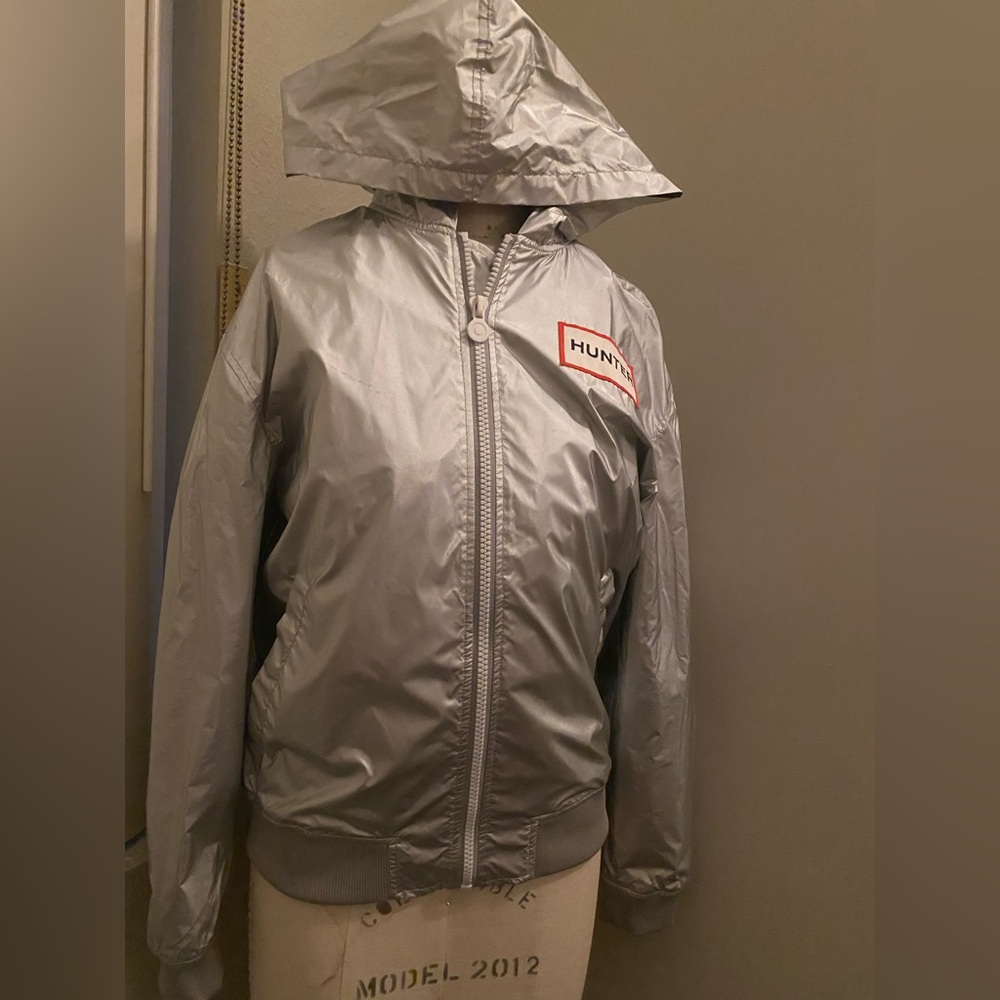 HUNTER S TARGET SILVER RAIN JACKET